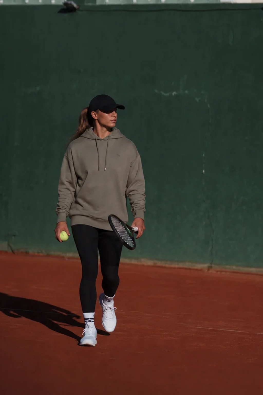 ocean green hoodie tennis