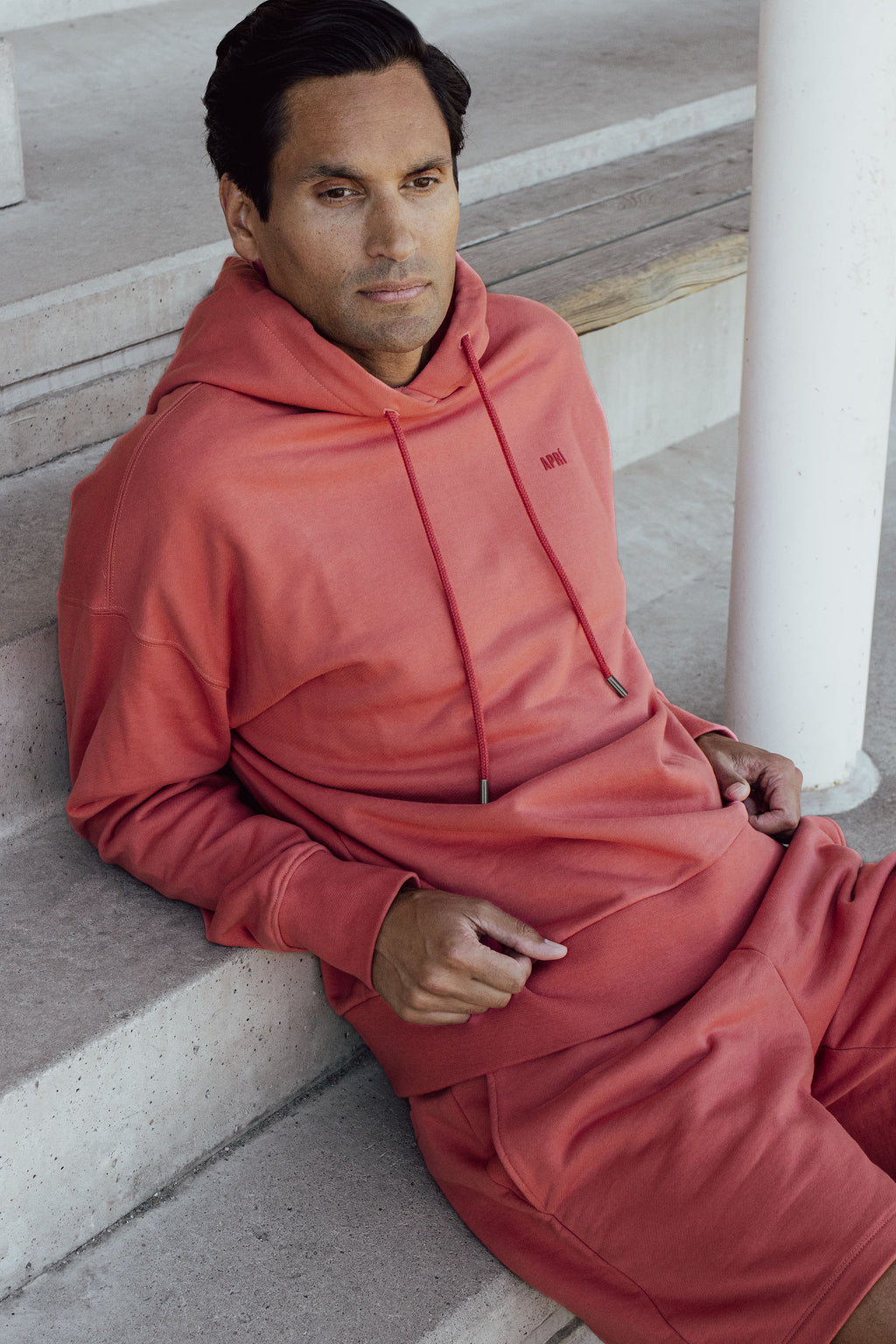 APRI Nantucket Red Men's Hoodie